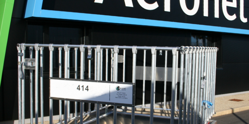 UBJ Pallet Fences, AeroNet, Aviation, Air Cargo